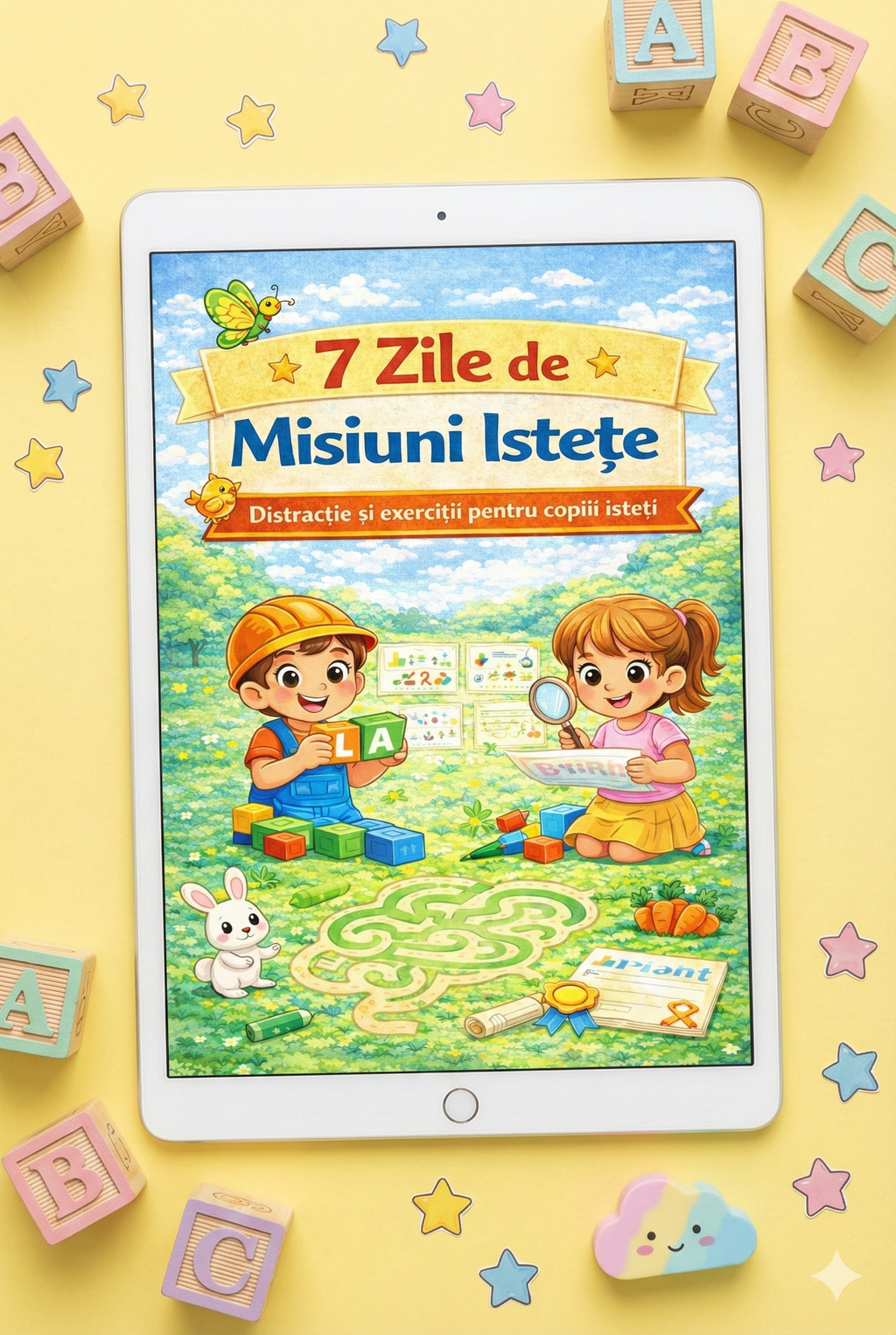 7 Zile de Misiuni Istețe - Caiet de Activități